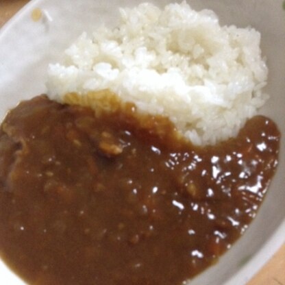 いつもとちがうカレーが簡単にできていいですね！おいしかったです(^O^)